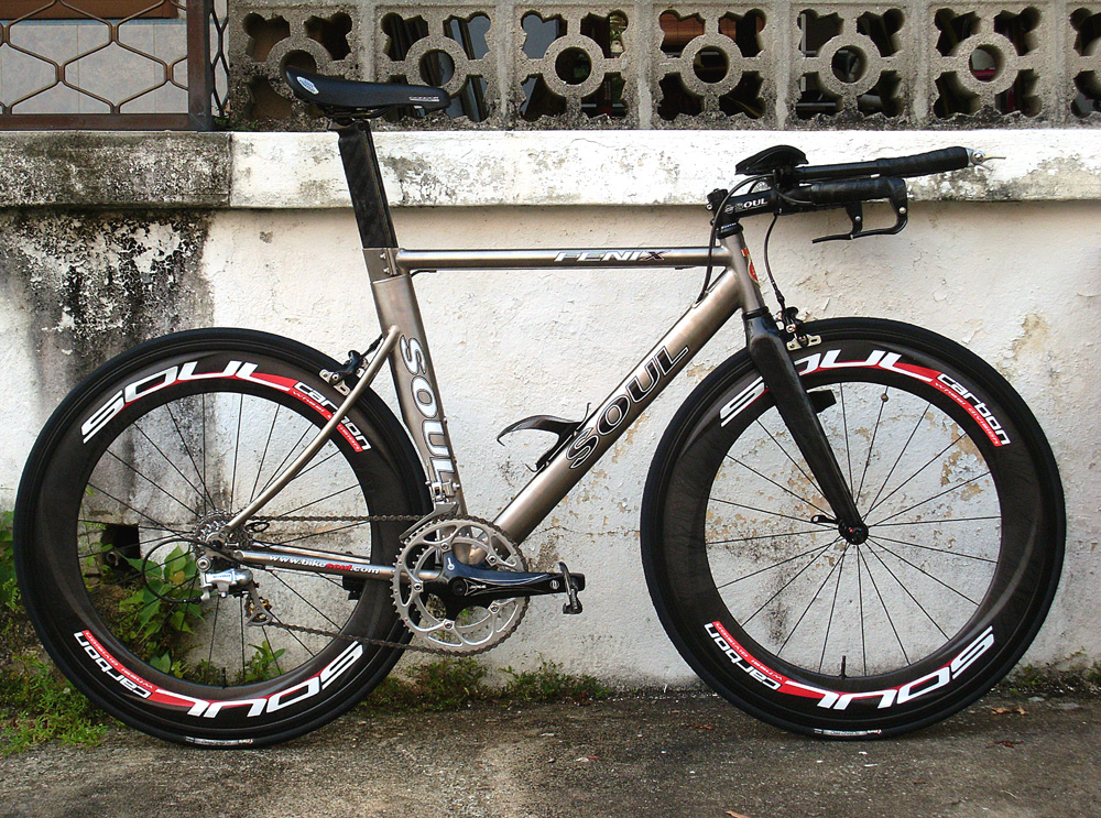 titanium tri bike